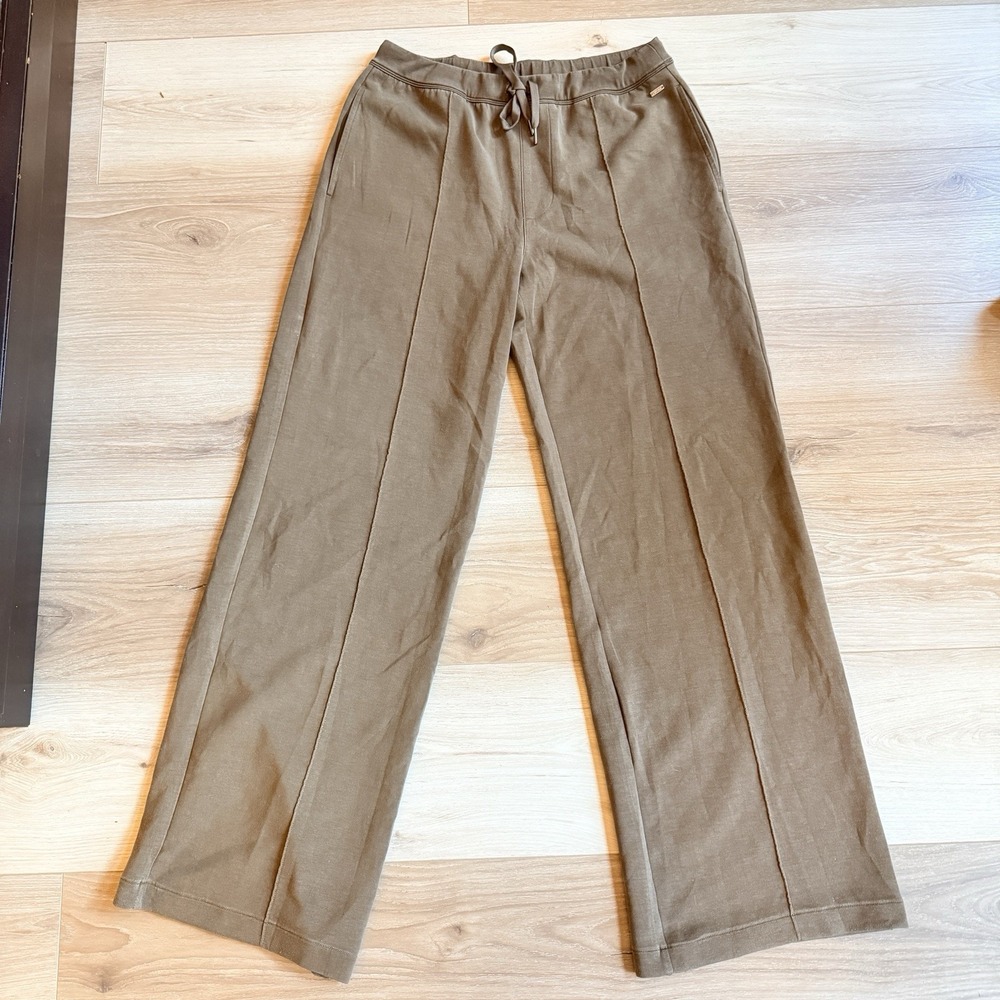 Vuori Brown Wide Leg Women's Pants Small